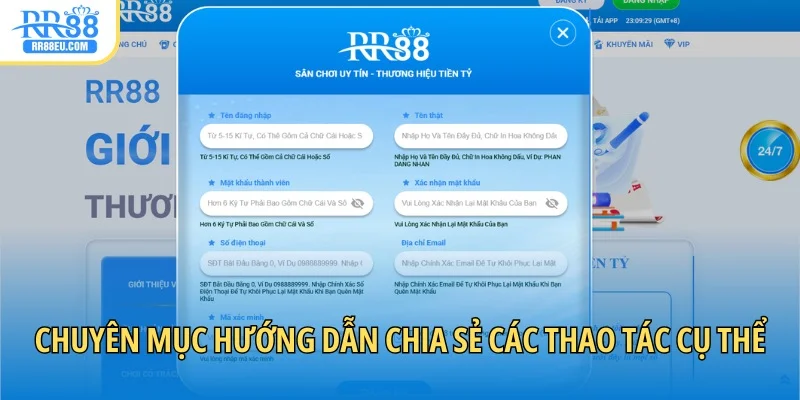 Hướng Dẫn 2 Chuyên mục hướng dẫn chia sẻ các thao tác cụ thể